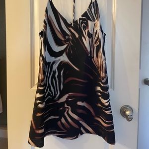 June & Hudson V-neck Mini Dress